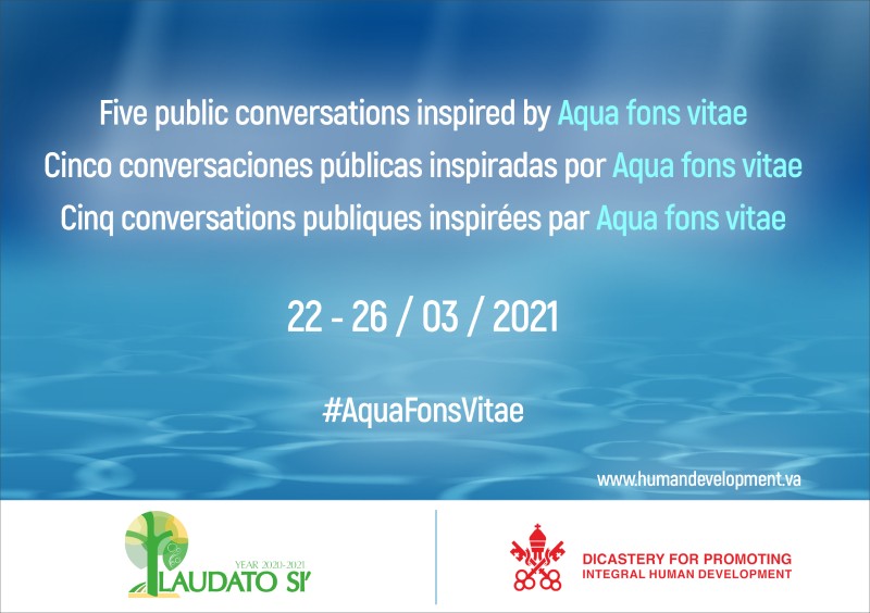 Cinq conversations publiques inspirées par Aqua fons vitae
