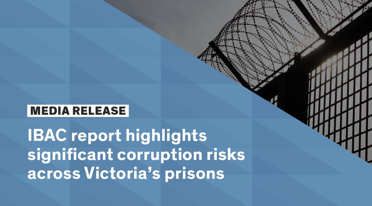 Australia – El informe del IBAC destaca la necesidad de introducir cambios urgentes en el sistema penitenciario del Estado