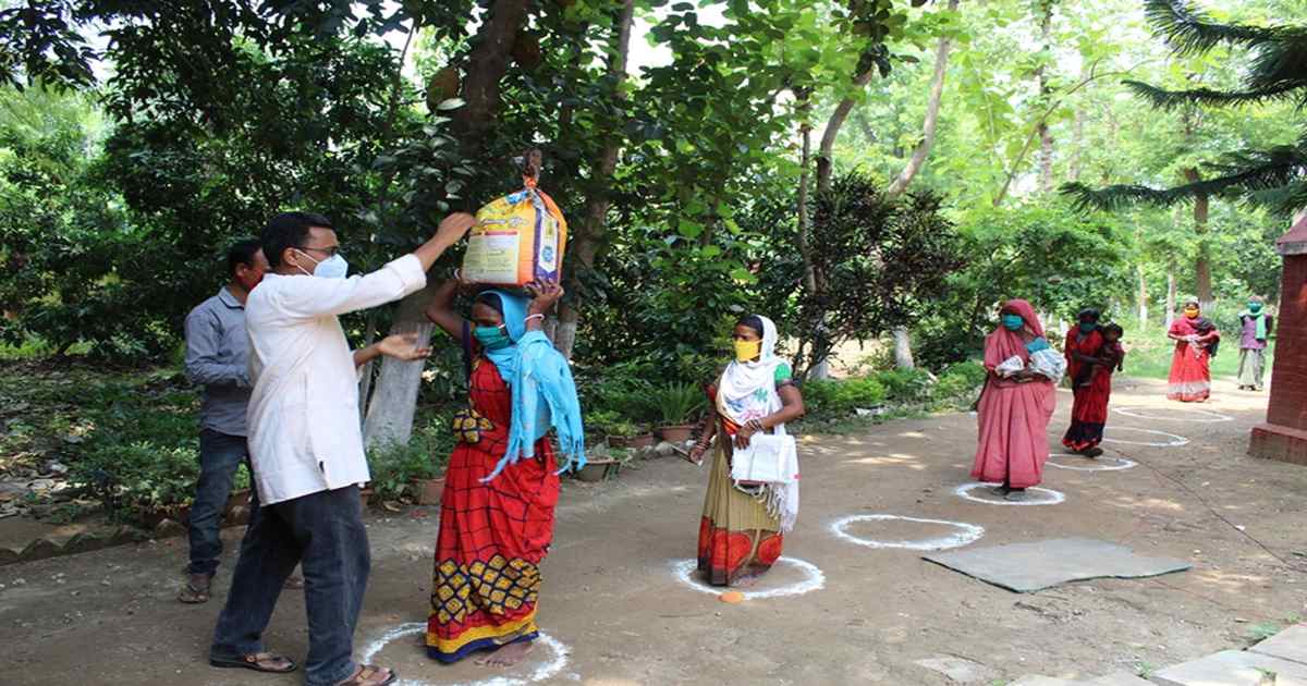 India – Jesuitas de Patna continúan atendiendo a los pobres afectados por la pandemia