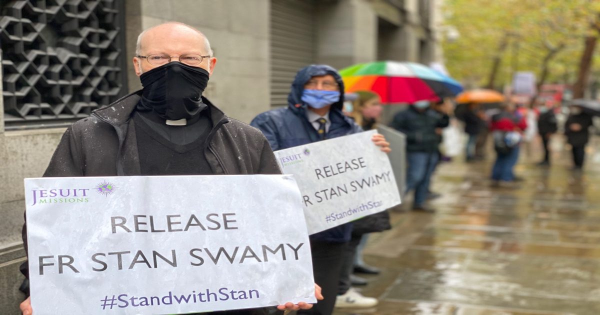 Gran Bretaña – Los  jesuitas exigen la liberación del P. Stan Swamy SJ de la prisión