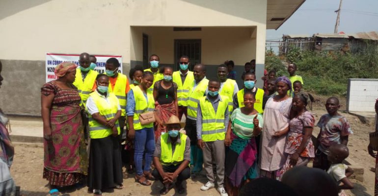 África – Kisangani: El centro Maisha sensibiliza sobre el saneamiento en el mercado de Limanga N’se en Mangobo
