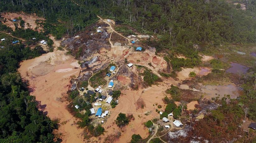 Latin America – Illegal mining advances on indigenous lands