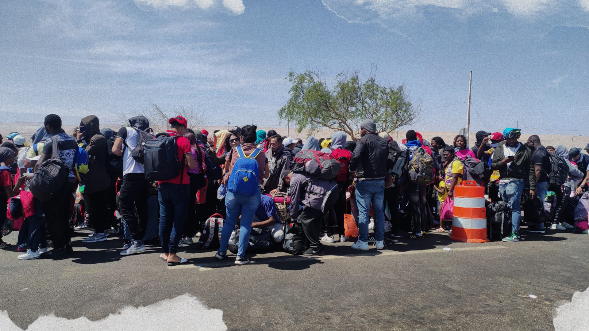 America Latina – Migranti sulla linea di confine tra Perù e Cile