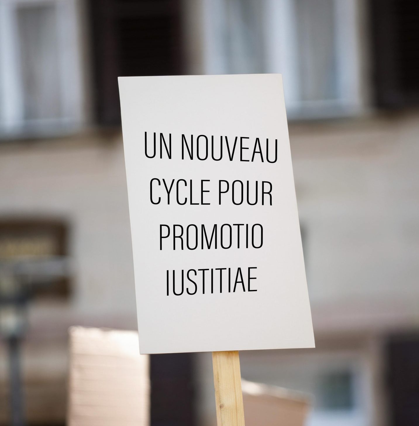 Rome – Un nouveau cycle pour Promotio Iustitiae