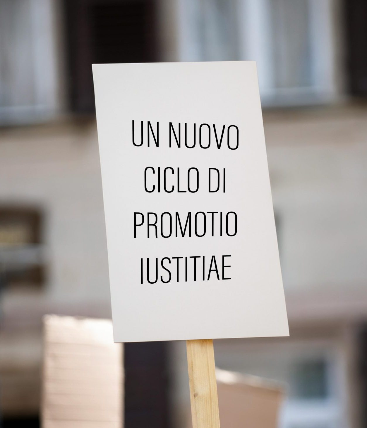 Roma – Un nuovo ciclo di Promotio Iustitiae