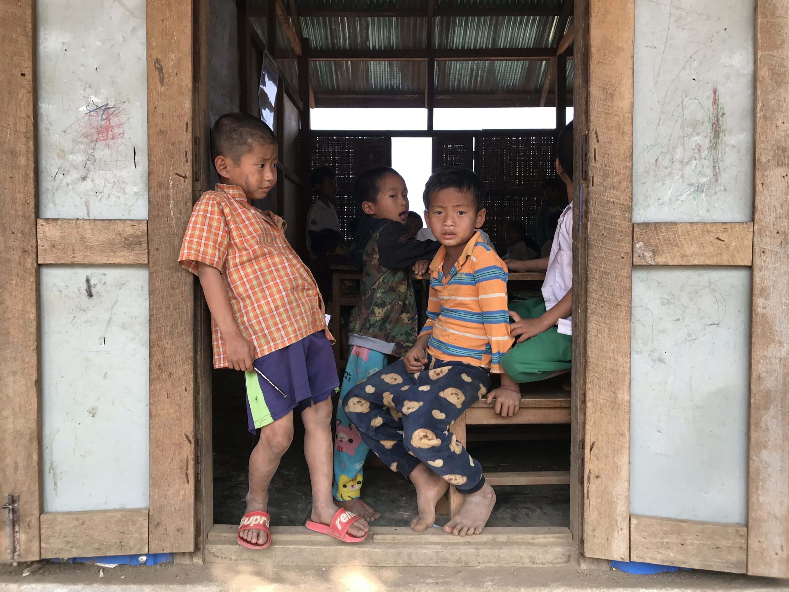 Children long for books instead of bullets in Myanmar