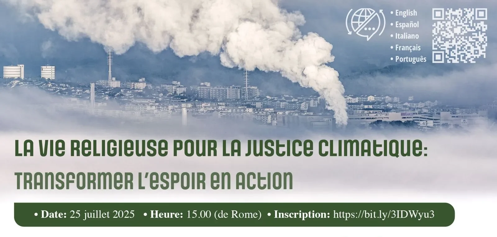La vie religieuse pour la justice climatique : Transformer l’espoir en action