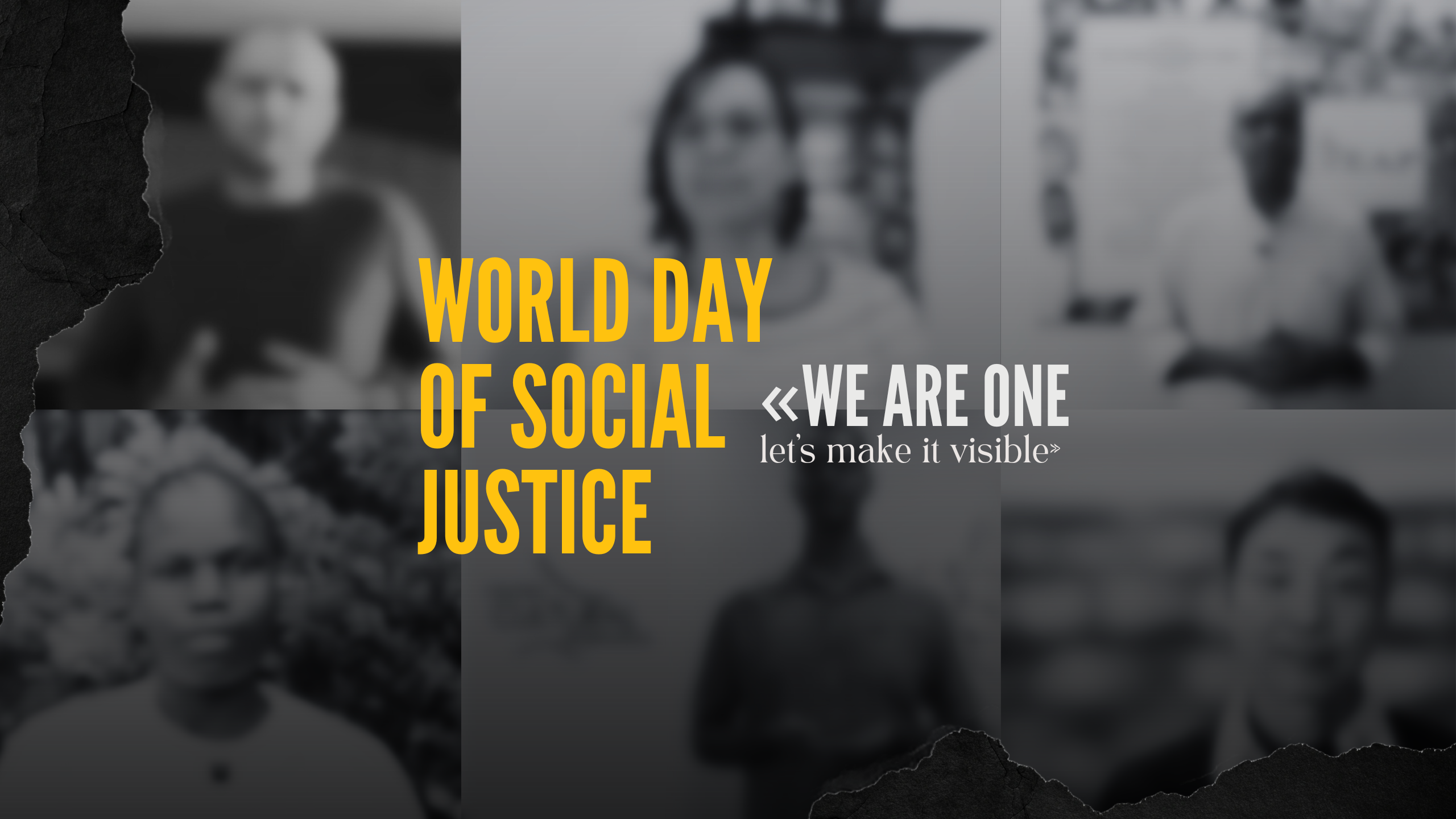 We are one—let’s make it visible