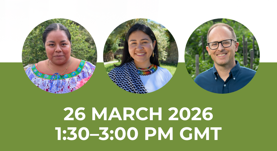 Seminario en línea via Zoom – Comprender la Agroecología Integral: Teología y Sabidurías Indígenas como Práctica