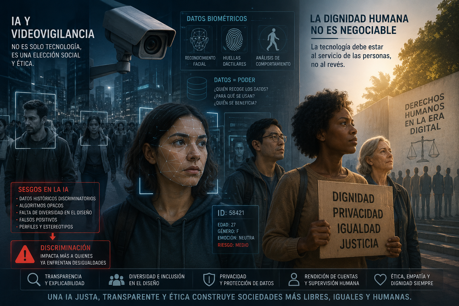 Picture-IA-with ChatGPT for document -When protection becomes surveillance – Artificial Intelligence and Human Dignity-